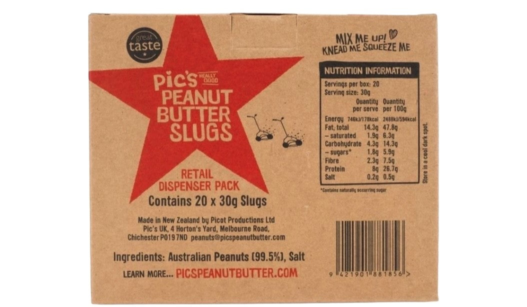 Peanut Butter Slugs (60 Units)